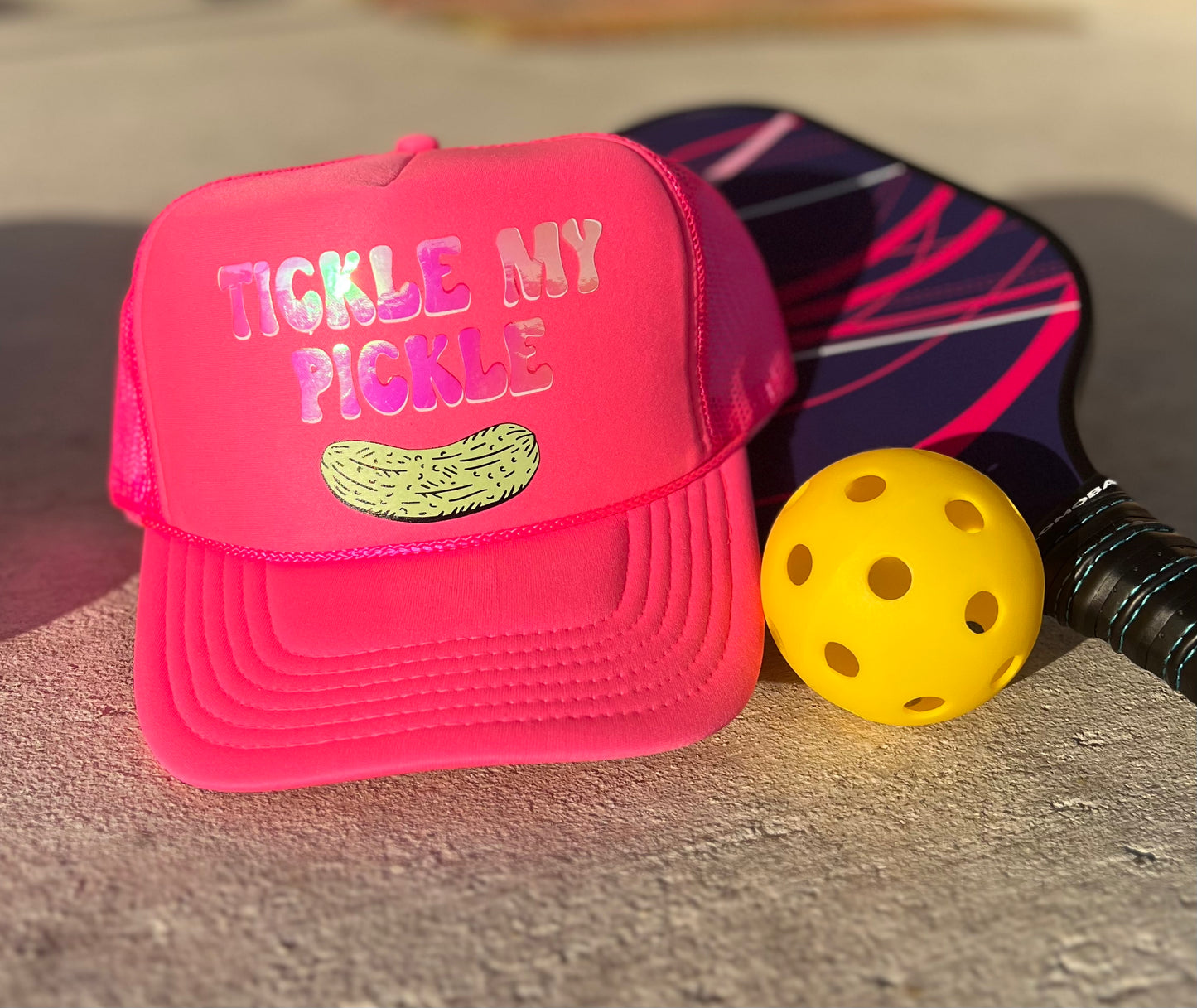Tickle My Pickle Trucker Hat