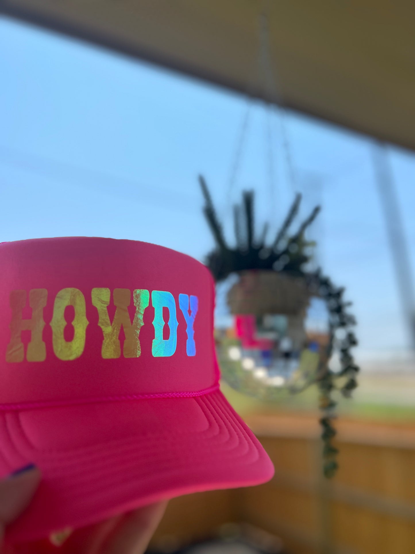 Iridescent Howdy Hat