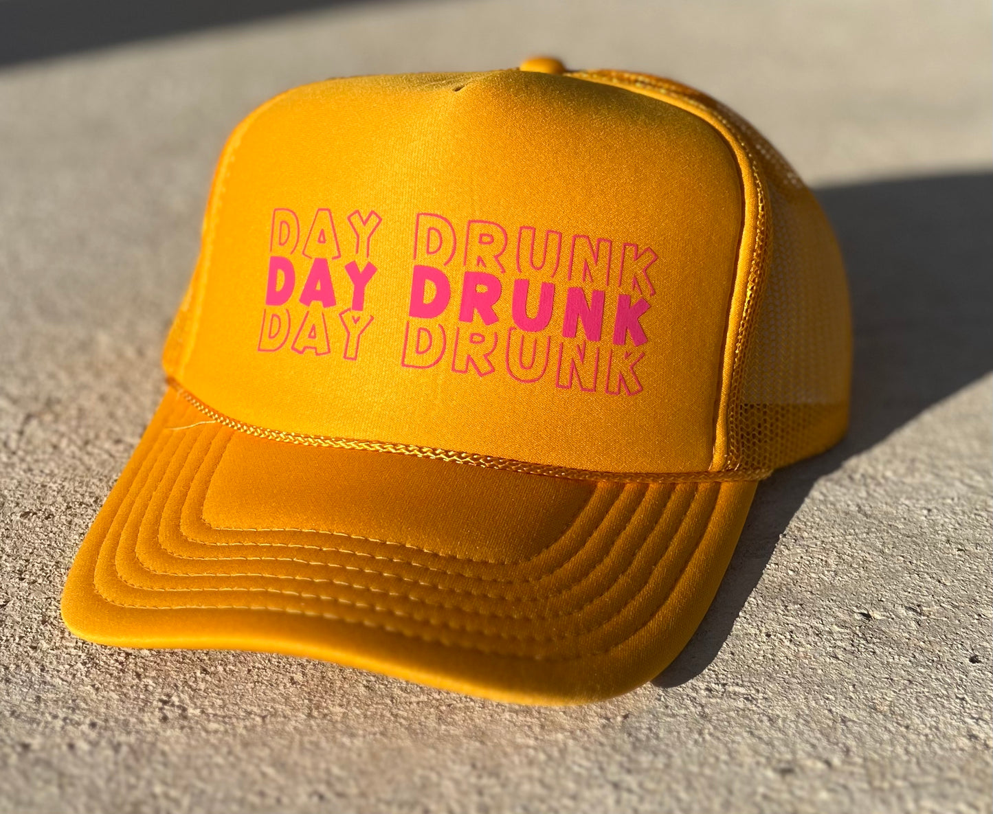 Day Drunk Trucker Hat