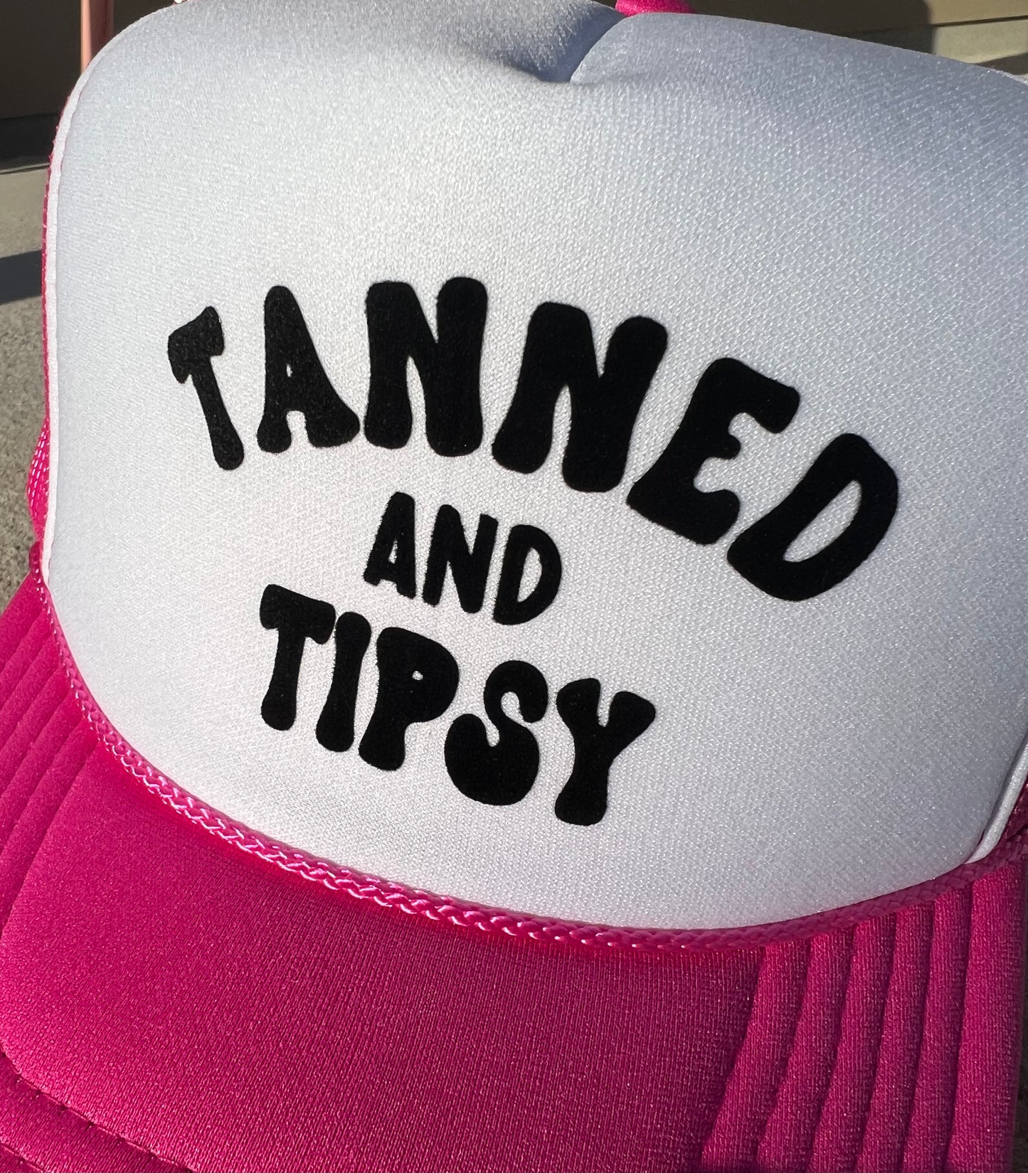 Tanned & Tipsy Trucker Hat