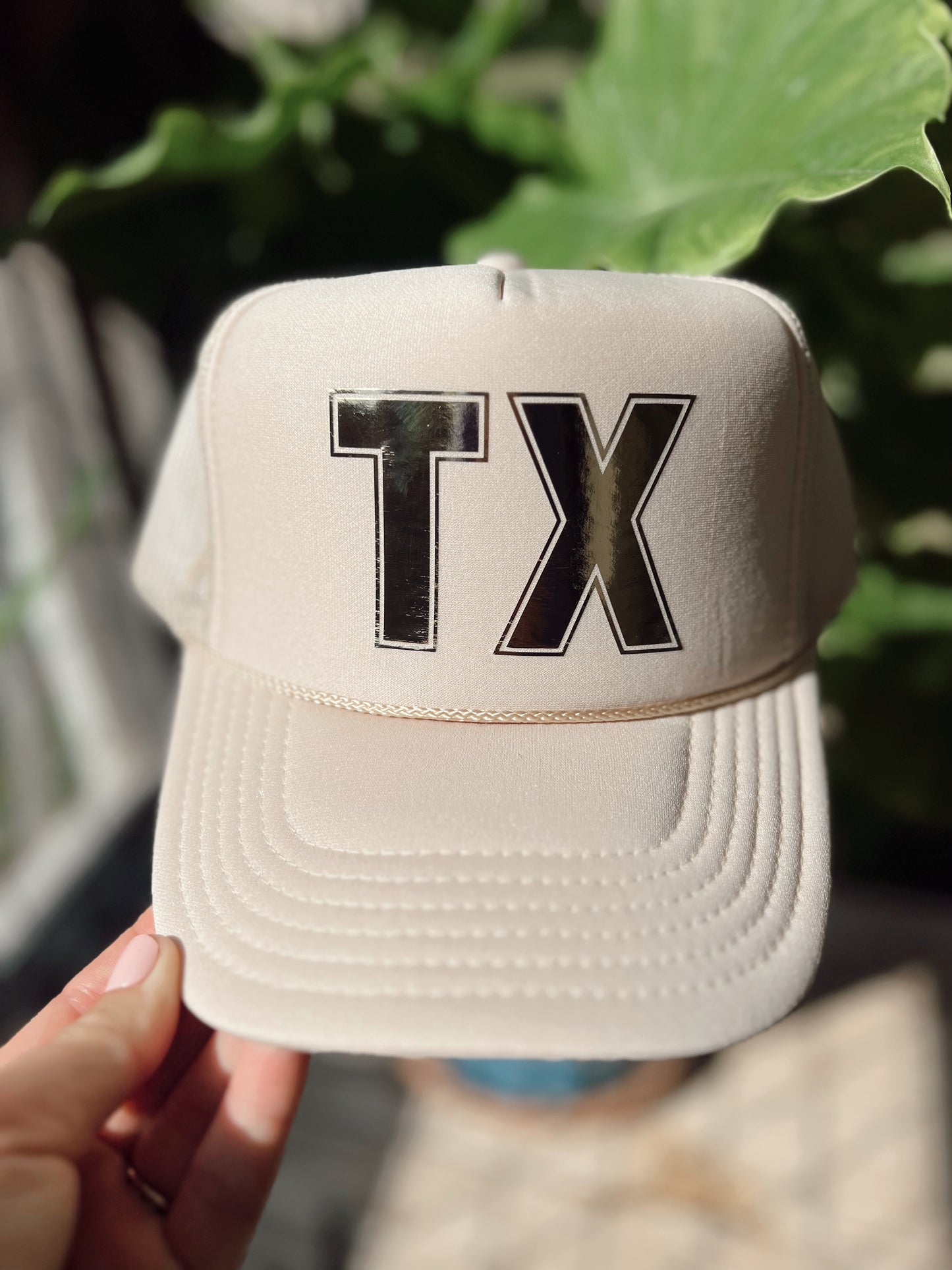 Metallic TX Hat